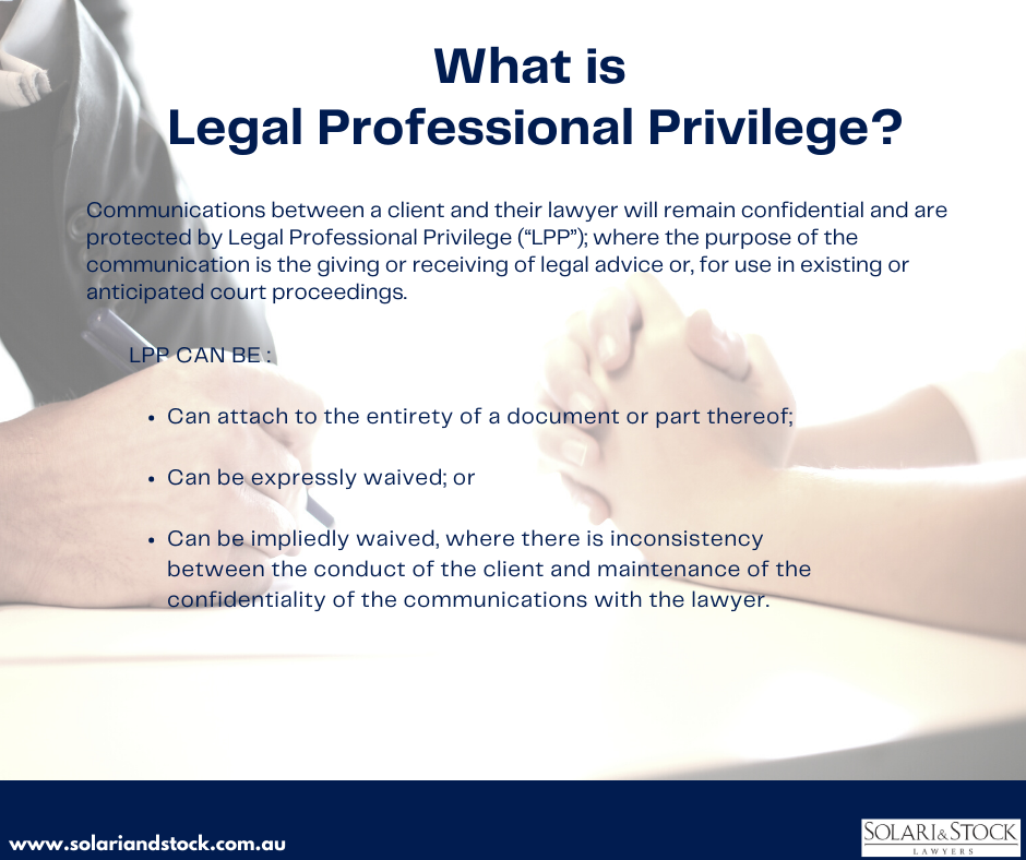 What is legal Professional Privilege