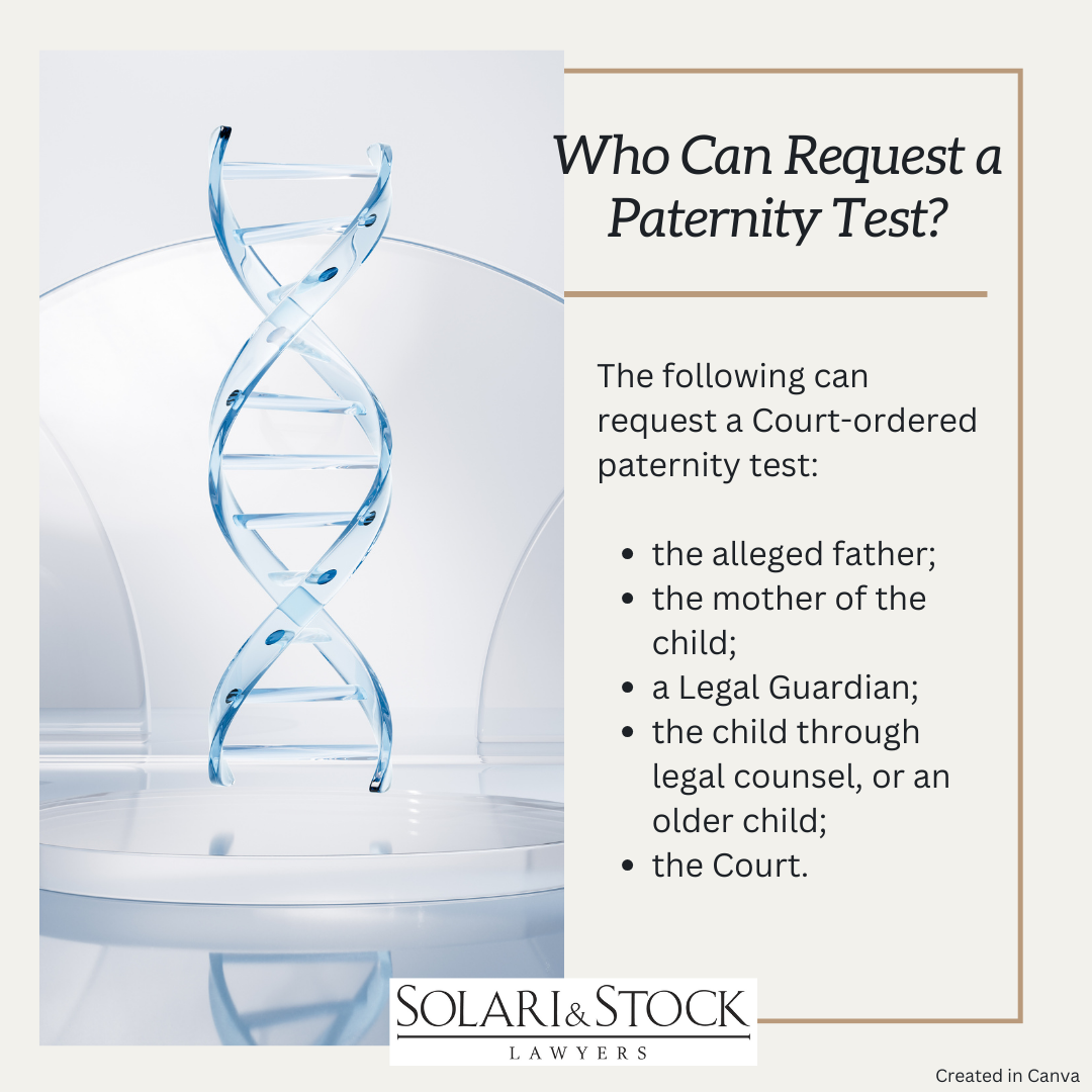 Who Can Request a Paternity Test?
