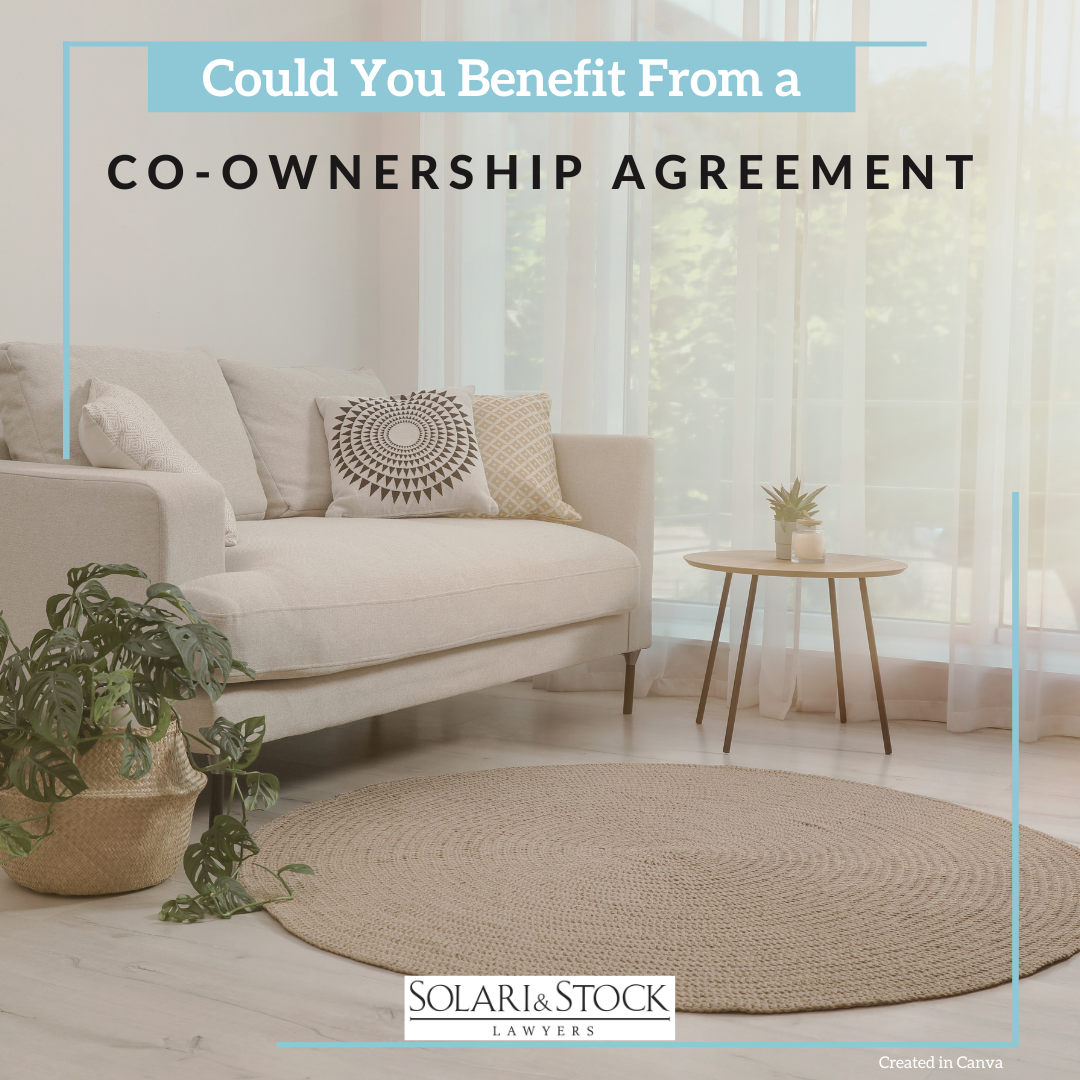 Could you benefit from a Co Ownership Agreement