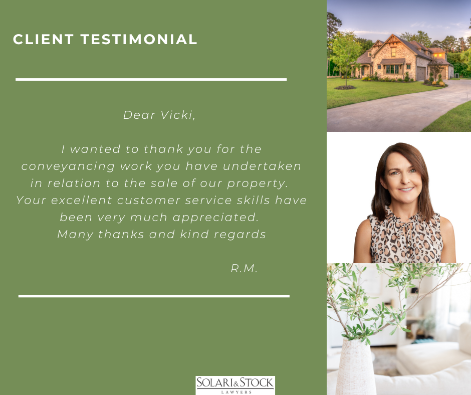 Client testimonial Vicki DeBonis