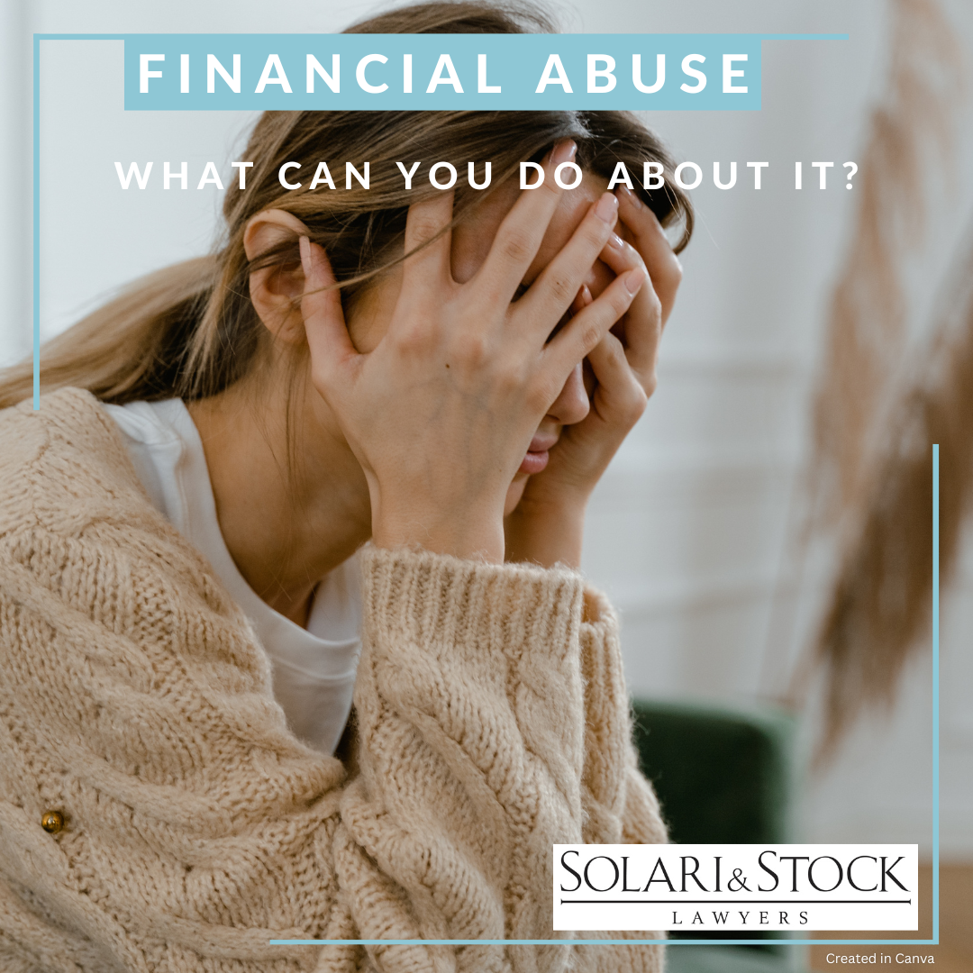 Financial Abuse: how to spot it and what you can do about it What is financial abuse?