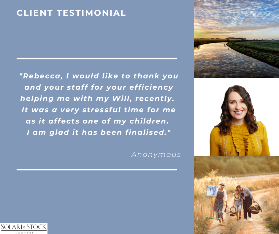 Client testimonial Rebecca Exley