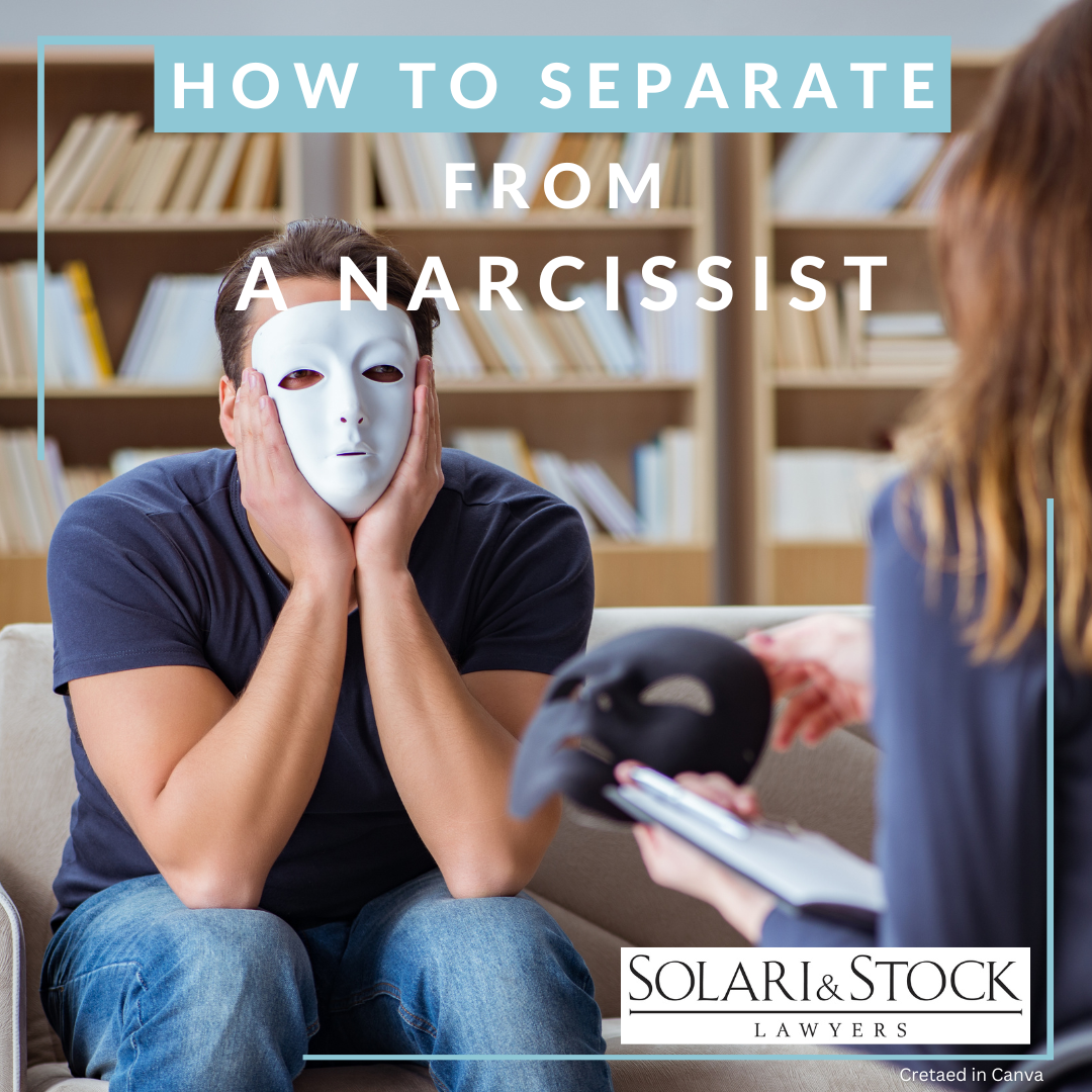 How to separate from a narcissist