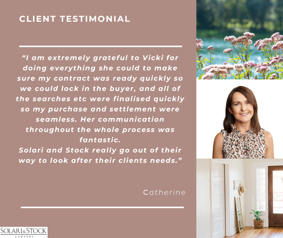 Client testimonial Vicki DeBonis