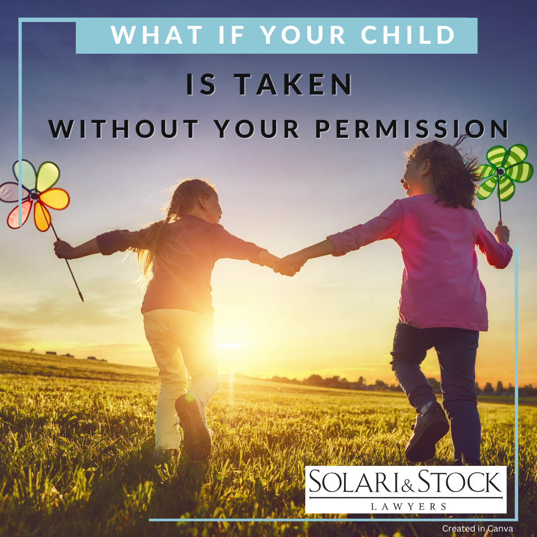 Location Orders-what if your child is taken without permission?