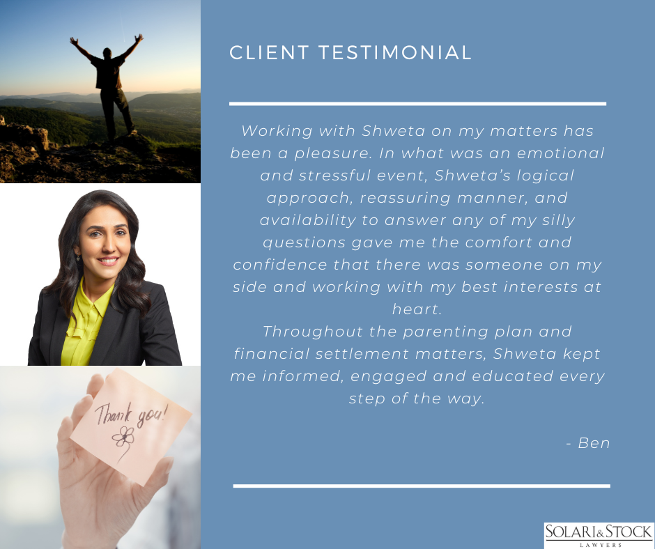 Client testimonial Skweta Kumar