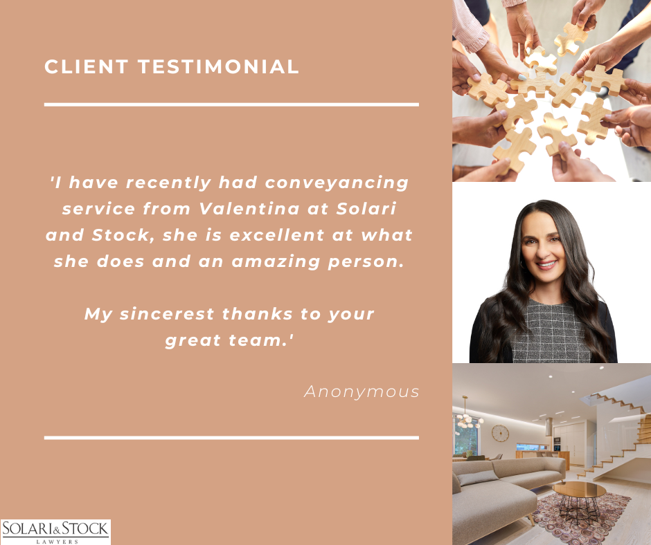 Client Testimonial Valentina