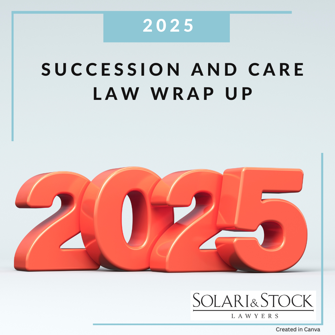 2025 Succession and Case Law Wrap Up