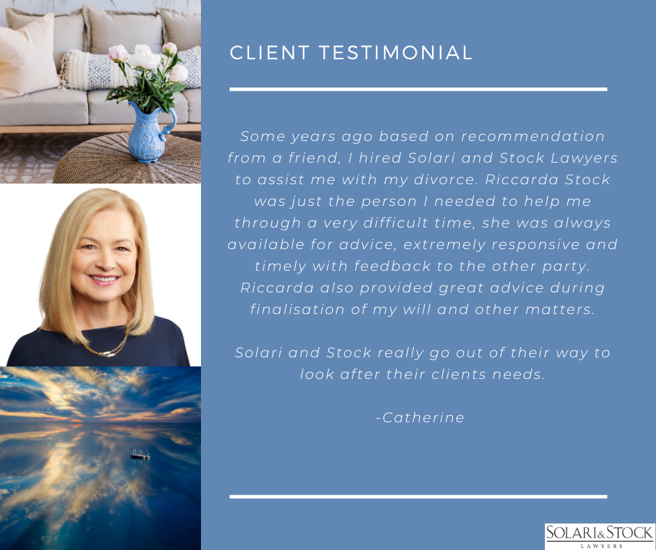 Client testimonial Riccarda Stock