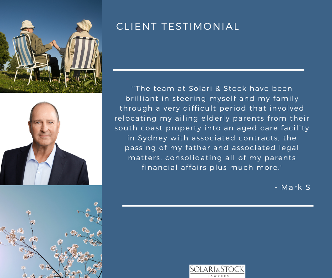 Client Testimonial Michael Solari