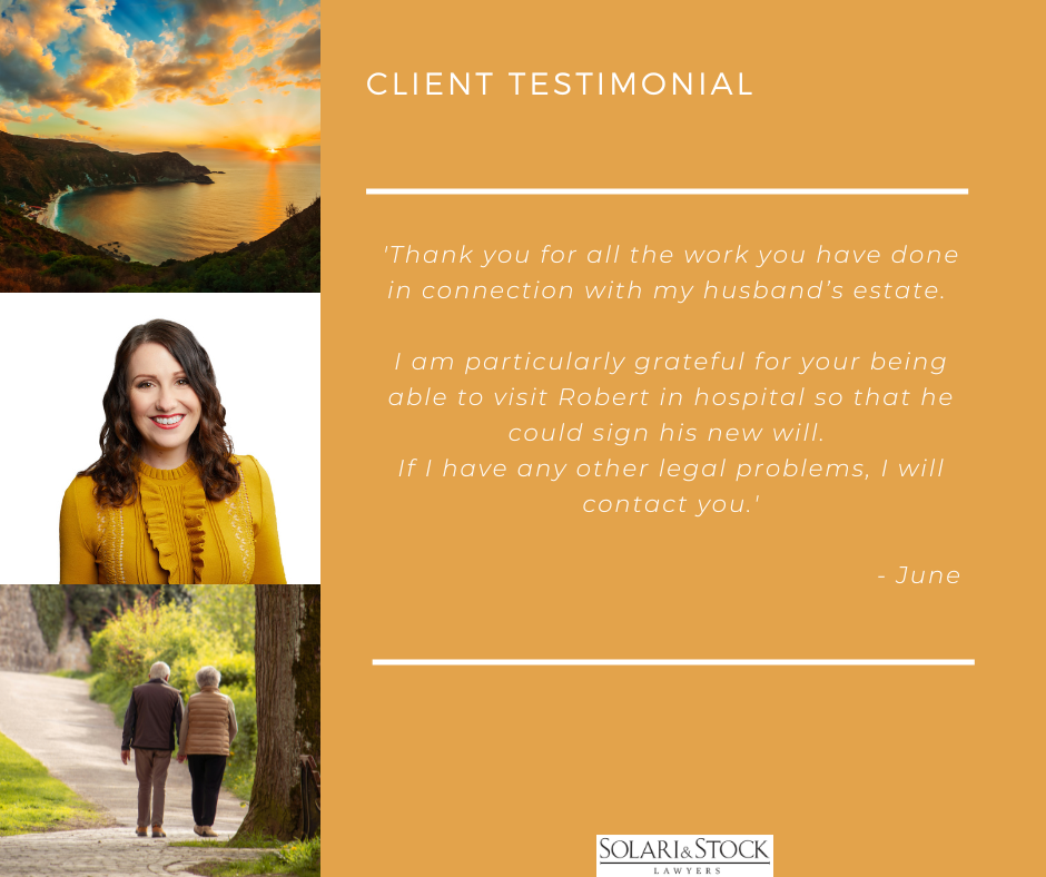 Client testimonial for Rebecca Exley-June