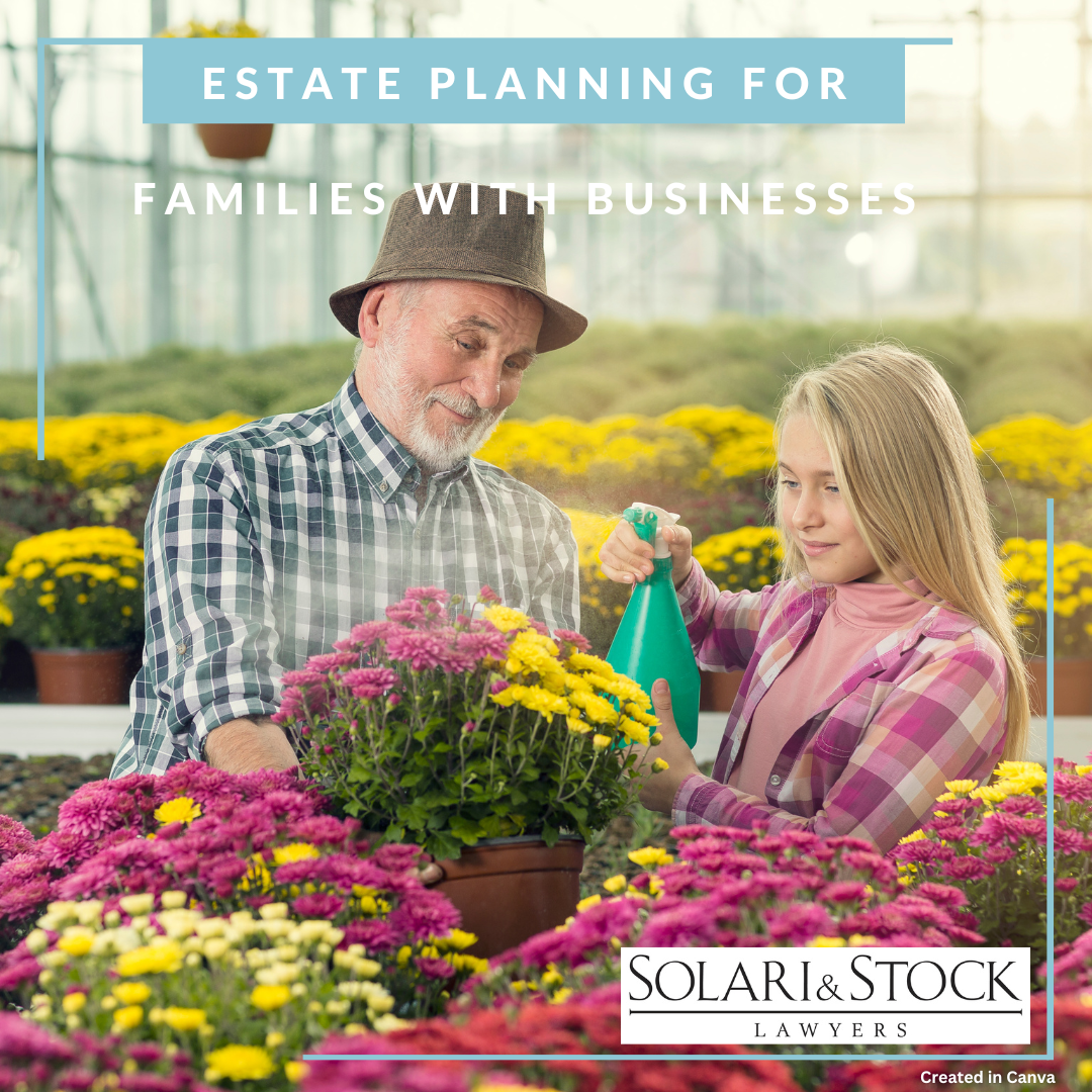 Why Estate Planning is important for families with businesses