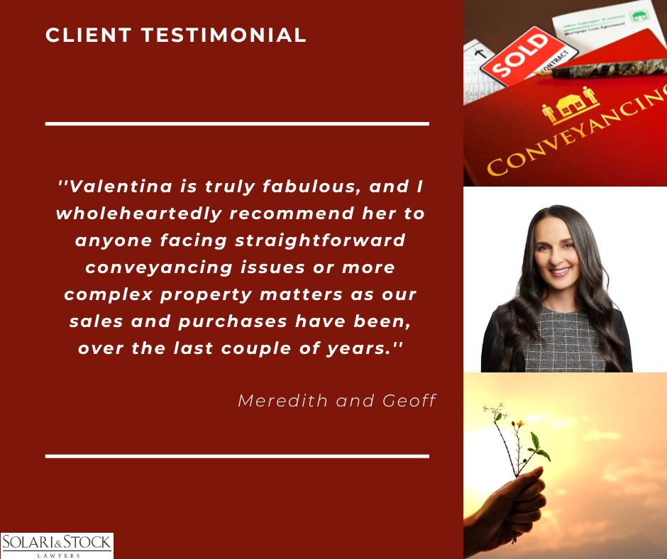 Client Testimonial Valentina