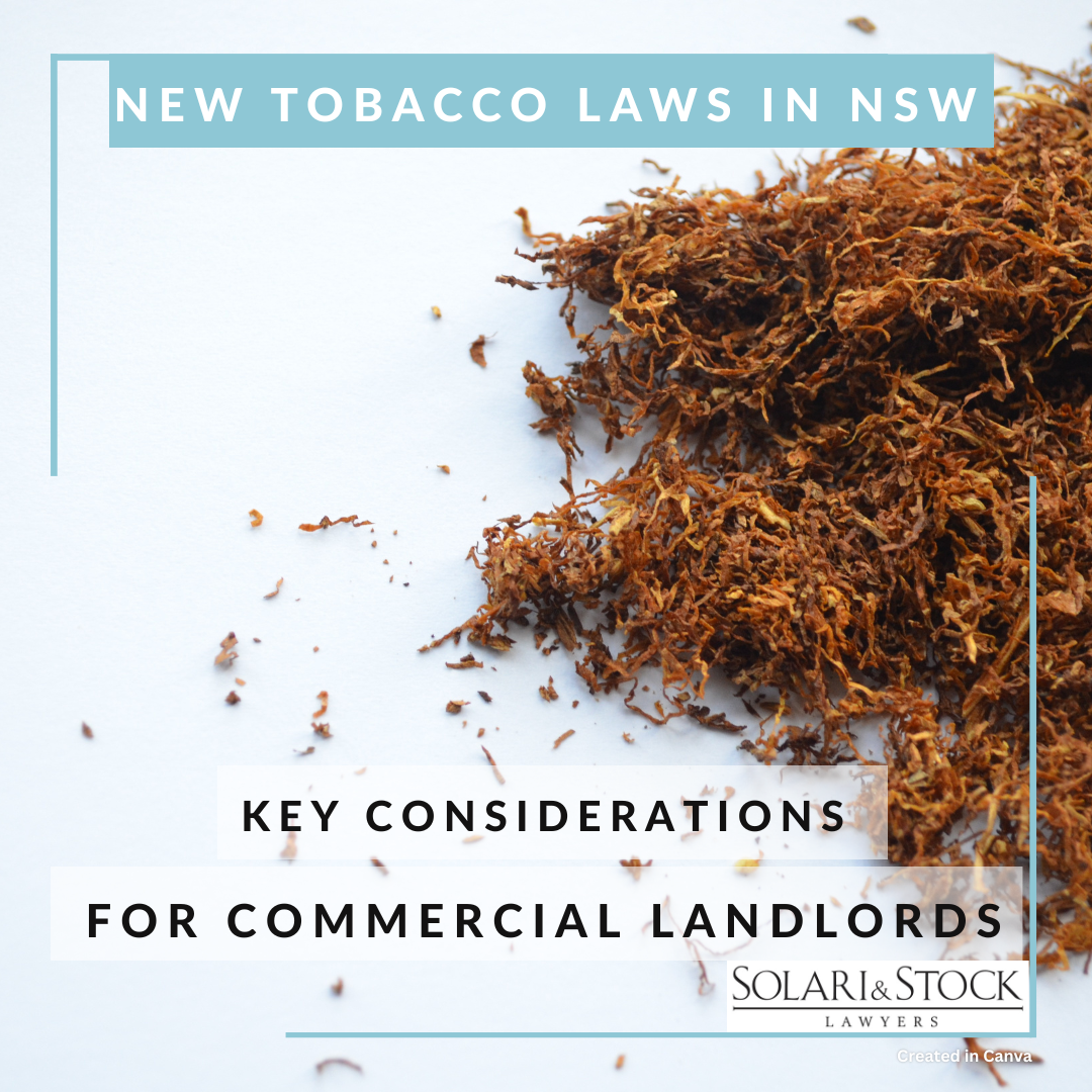 New tobacco laws in NSW